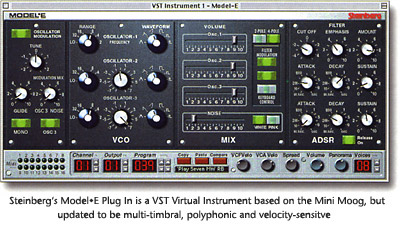Steinberg Model E VST plug-in