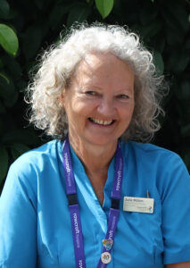 Julie Milton of Rowcroft Hospice